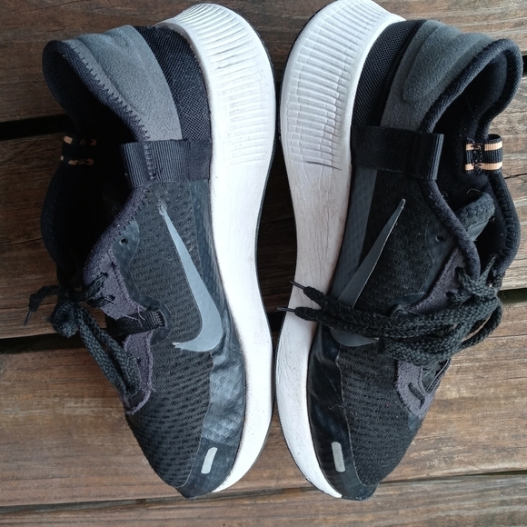 NIKE Reposto CZ5630-002 White & Black Grey Check Women's US Size 9  Running. 317 - Picture 6 of 8